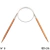 Agulha Circular de Bambu Círculo - 80cm - 6,0