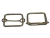 Regulador 3 cm / 30mm Dourado Base Alta Borda Média - 05 Und.