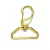 Mosquetão 3 cm Base Sextavada Dourado - 1000 Unidades