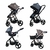 Carrinho Luxo Evolution Bebe Conforto (Travel System) 3 em 1