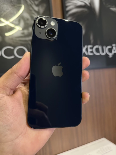 iPhone 14 128GB Meia Noite (Preto) Seminovo