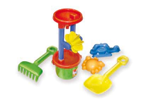 MOLINO COMPLETO (BALDE, PALA, RASTRILLO, 2 MOLDES) - comprar online