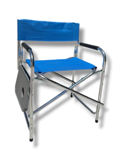 SILLON DIRECTOR DE ALUMINIO PLEGABLE CON BANDEJA MAR CRISTAL - Mar Cristal 