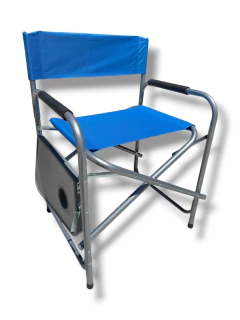 SILLON DIRECTOR DE HIERRO CON BANDEJA MAR CRISTAL en internet