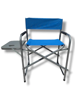 SILLON DIRECTOR DE HIERRO CON BANDEJA MAR CRISTAL - Mar Cristal 