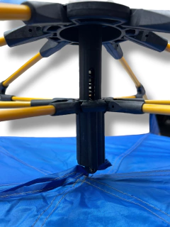 Imagen de CARPA PLAYERA CAMPING AUTOMATICA DOS PUERTAS BT13 MAR CRISTAL