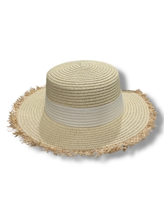 CAPELINA CON MOÑO ALA DESFLECADA MAR CRISTAL - comprar online