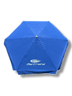 SOMBRILLA HIERRO VARILLON REFORZADO 200CM MAR CRISTAL - Mar Cristal 