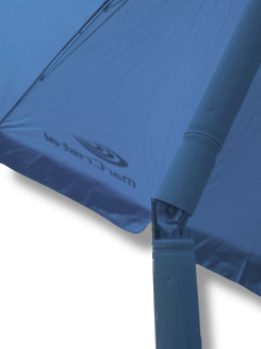 SOMBRILLON HIERRO DOBLE ESTRUCTURA DE HIERRO 240cm MAR CRISTAL - tienda online