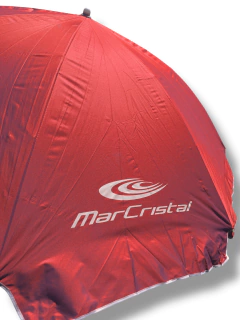 SOMBRILLON HIERRO DOBLE ESTRUCTURA DE HIERRO 240cm MAR CRISTAL - Mar Cristal 