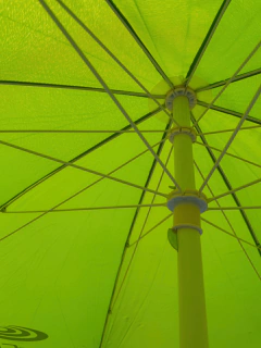 SOMBRILLON HIERRO DOBLE ESTRUCTURA DE HIERRO 240cm MAR CRISTAL - comprar online