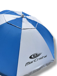SOMBRILLA HIERRO 180CM REFORZADA MAR CRISTAL - tienda online