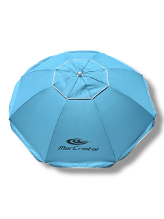 Imagen de SOMBRILLA HIERRO 180CM REFORZADA MAR CRISTAL