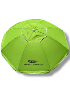 SOMBRILLA HIERRO 180CM REFORZADA MAR CRISTAL