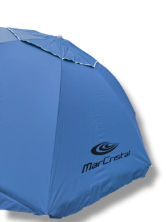 SOMBRILLA DE ALUMINIO REFORZADA 200 CM MAR CRISTAL - comprar online