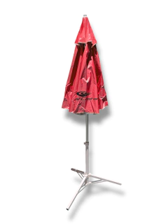 SOMBRILLA DE ALUMINIO REFORZADA 200 CM MAR CRISTAL - tienda online