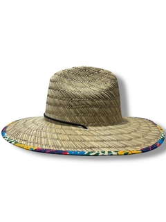 SOMBRERO DE PAJA SURF STRAW MAR CRISTAL - Mar Cristal 