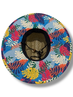 SOMBRERO DE PAJA SURF STRAW MAR CRISTAL - tienda online
