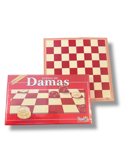 JUEGO DE DAMAS EN CAJA LUNI - comprar online