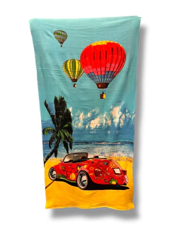 TOALLA DE BAÑO PLAYA MICROFIBRA 70 X 150 MAR CRISTAL