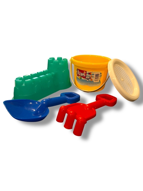 BALDE PLAYA SUPER 5 ACCESORIOS LUNI - comprar online