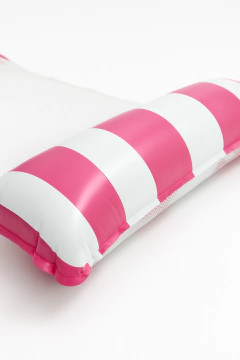 SILLA FLOTANTE CON INFLADOR PARA AGUA MAR CRISTAL en internet