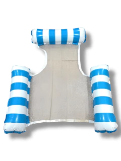 SILLA FLOTANTE RESPALDO Y APOYABRAZOS MAR CRISTAL - tienda online
