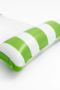 SILLA FLOTANTE CON INFLADOR PARA AGUA MAR CRISTAL