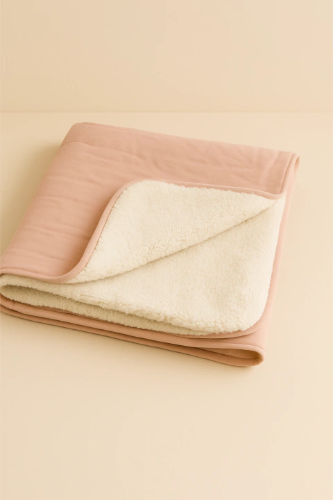 Acolchado CUNA tusor y corderito reversible - comprar online