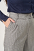 CALÇA LUCIANE CINZA RISCA DE GIZ - comprar online