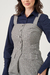 COLETE RAIZA CINZA RISCA DE GIZ - comprar online
