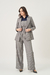 BLAZER GEORGIA CINZA RISCA DE GIZ - loja online
