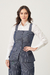 COLETE RAIZA AZUL JEANS RISCA DE GIZ - Bianca da Mata Store