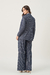 BLAZER GEORGIA AZUL JEANS RISCA DE GIZ - Bianca da Mata Store
