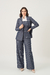 BLAZER GEORGIA AZUL JEANS RISCA DE GIZ na internet