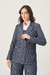 BLAZER GEORGIA AZUL JEANS RISCA DE GIZ