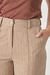 CALÇA LIDIA RISCA DE GIZ CAPUCCINO - comprar online