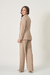 BLAZER RUTE RISCA DE GIZ CAPUCCINO - Bianca da Mata Store
