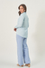 CAMISA AGNIS AZUL BEBÊ - Bianca da Mata Store