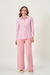 CAMISA AGNIS ROSA BEBÊ - Bianca da Mata Store