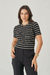 COMBO JULIA FLOR MED MARROM/LISTRA PRETO - Bianca da Mata Store