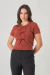 BLUSA JADE TERRRACOTA - comprar online