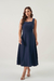 VESTIDO CELINA AZUL MARINHO - comprar online