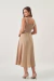 VESTIDO CELINA NUDE - loja online