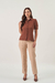 CAMISA ESTELA CHOCOLATE - Bianca da Mata Store