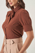 CAMISA ESTELA CHOCOLATE na internet
