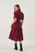 VESTIDO SELENA BORDÔ - loja online