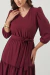 VESTIDO CLARISSE BORDÔ na internet