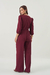 CALÇA CASSIA BORDÔ - Bianca da Mata Store