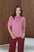 CAMISA EMILIA ROSA BLUSH - Bianca da Mata Store